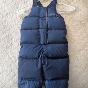 L.L. Bean "Cold Buster" Down Bibs